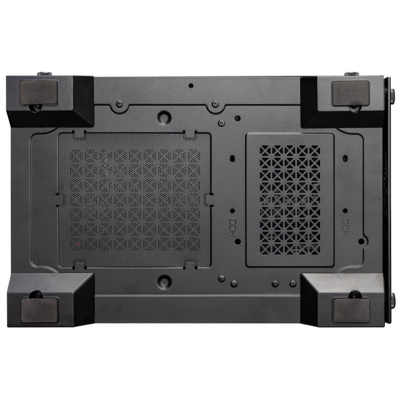 Корпус 1stPlayer X2-M-BK-4F7 Black без БП (X2-M-BK-4F7)