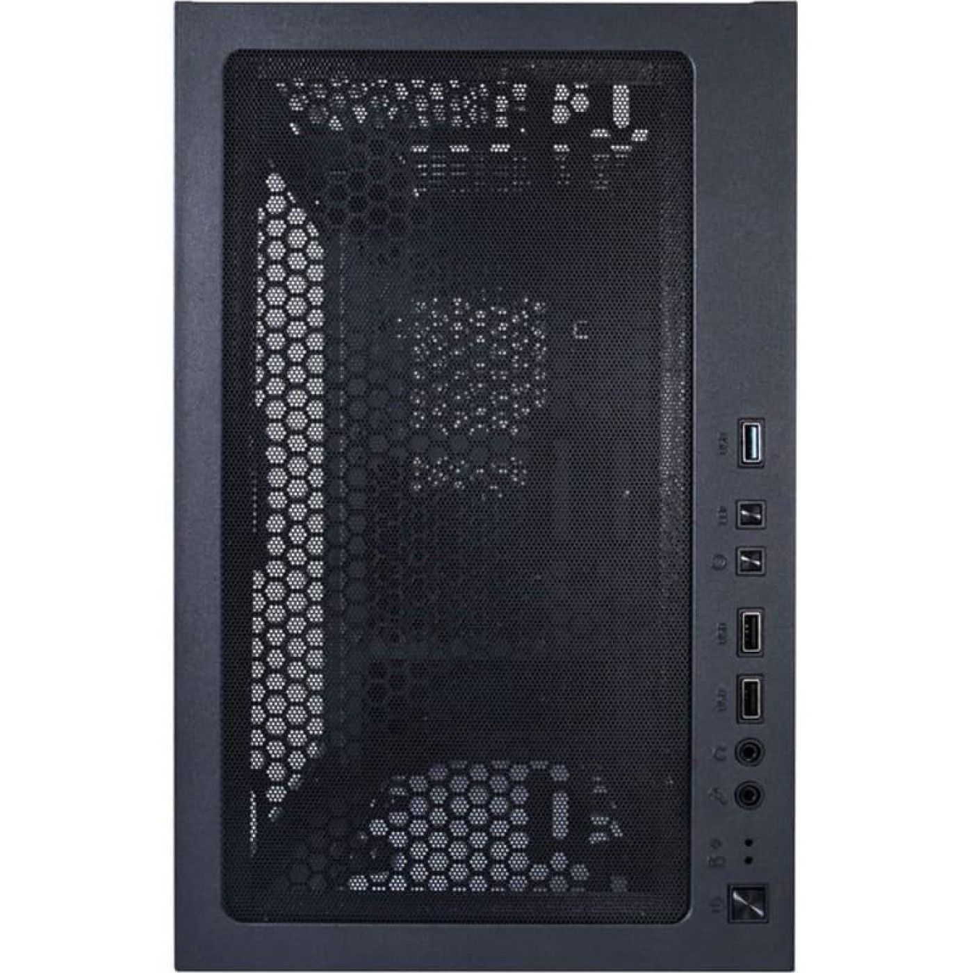 Корпус 1stPlayer X5-BK-4F1 Black без БП (X5-BK-4F1)