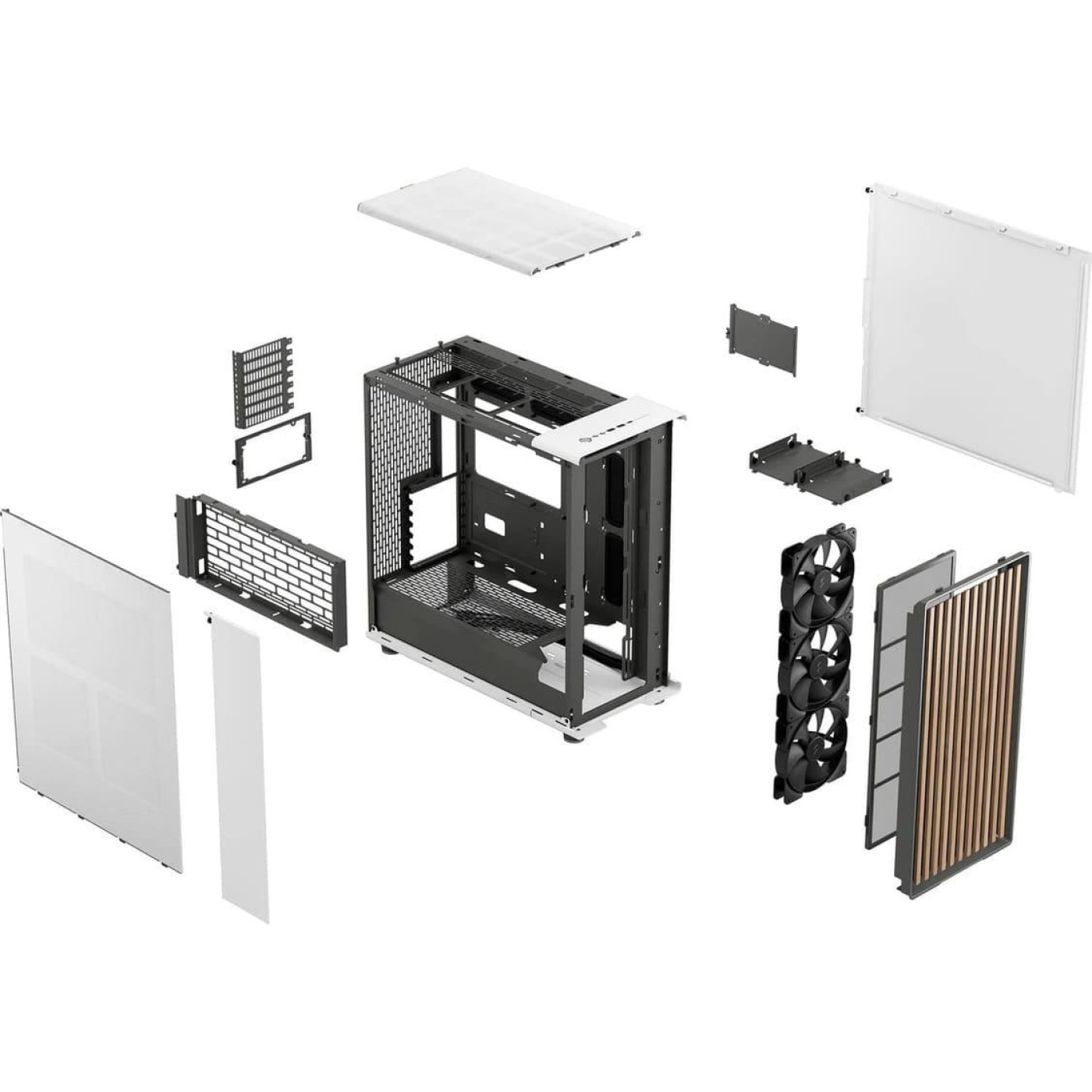 Корпус Fractal Design North XL Chalk White (FD-C-NOR1X-03) Без БП