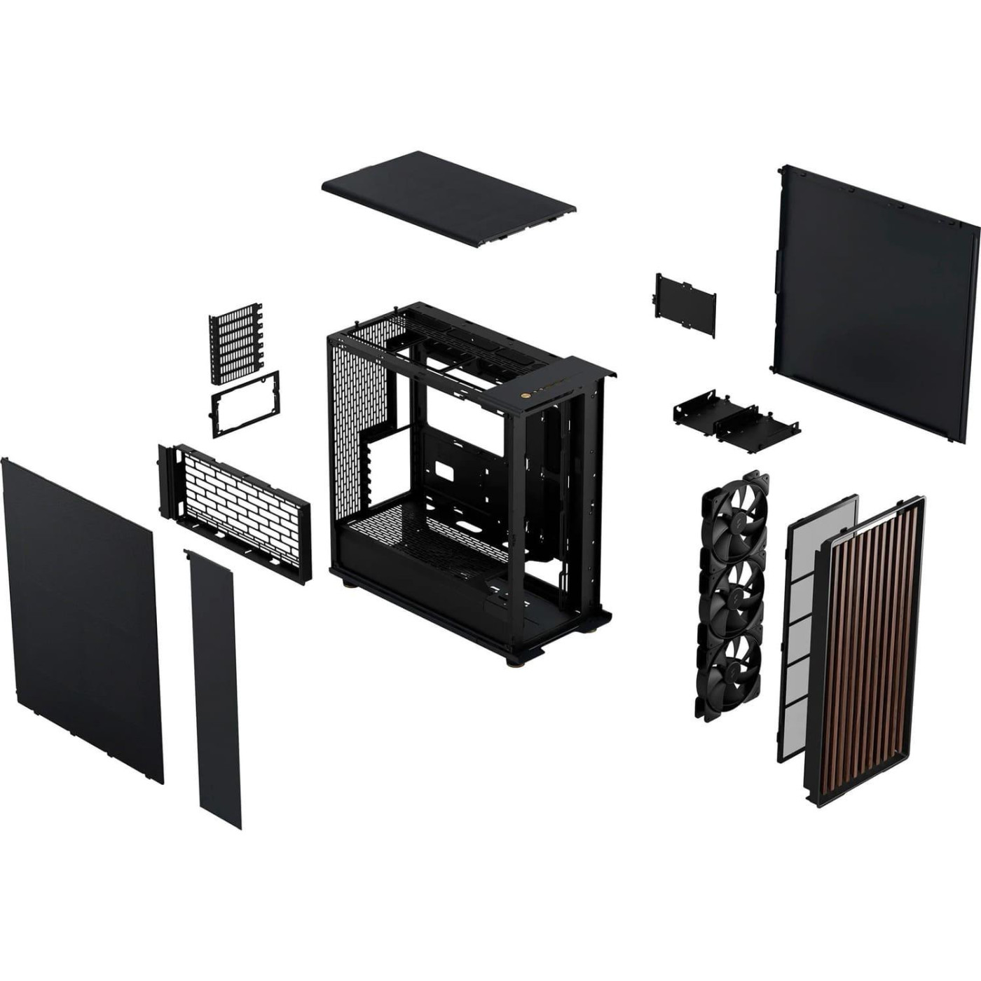 Корпус Fractal Design North XL Charcoal Black (FD-C-NOR1X-01) Без БП