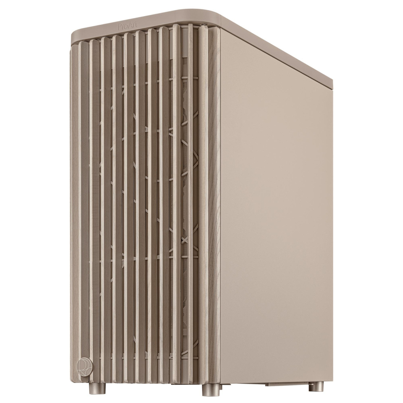 Корпус ASUS ProArt PA401 Wood Edition - Mesh Beige (90DC00M7-B39000) Без БП