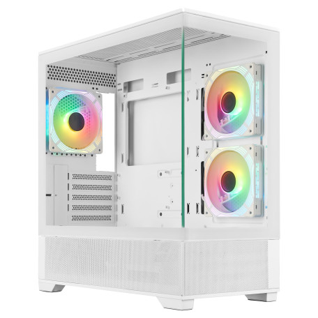 Корпус ProLogix Axon GM-03AW Glass White (AXON GM-03AW Glass White)