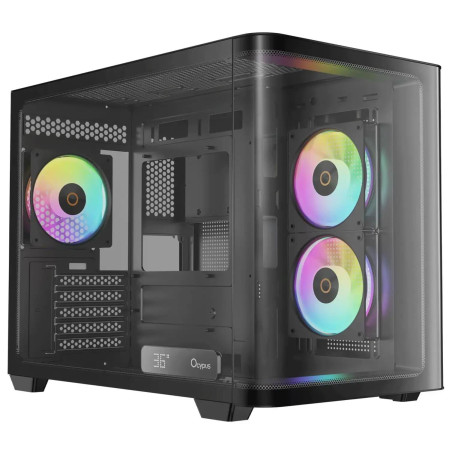 Корпус Ocypus Iota C50 Curve ARGB Digital Black (IOTA-C50-BKD300CD-GL) (OTA-C50-BKD300CD-GL)
