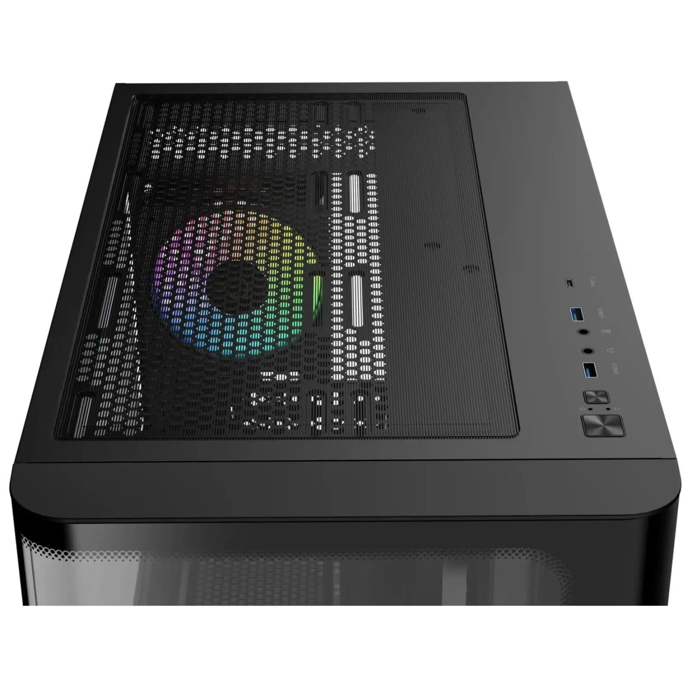 Корпус Ocypus IOTA C50 BK CURVE ARGB DIGITAL (IOTA-C50-BKD300CD-GL) Black (OTA-C50-BKD300CD-GL)