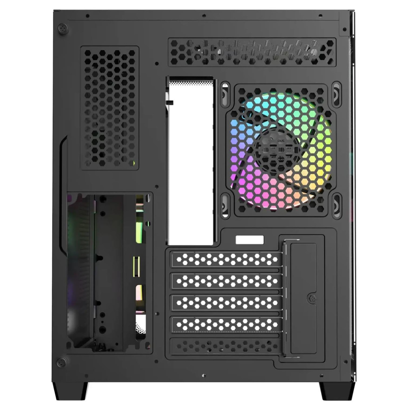 Корпус Ocypus IOTA C50 BK CURVE ARGB DIGITAL (IOTA-C50-BKD300CD-GL) Black (OTA-C50-BKD300CD-GL)