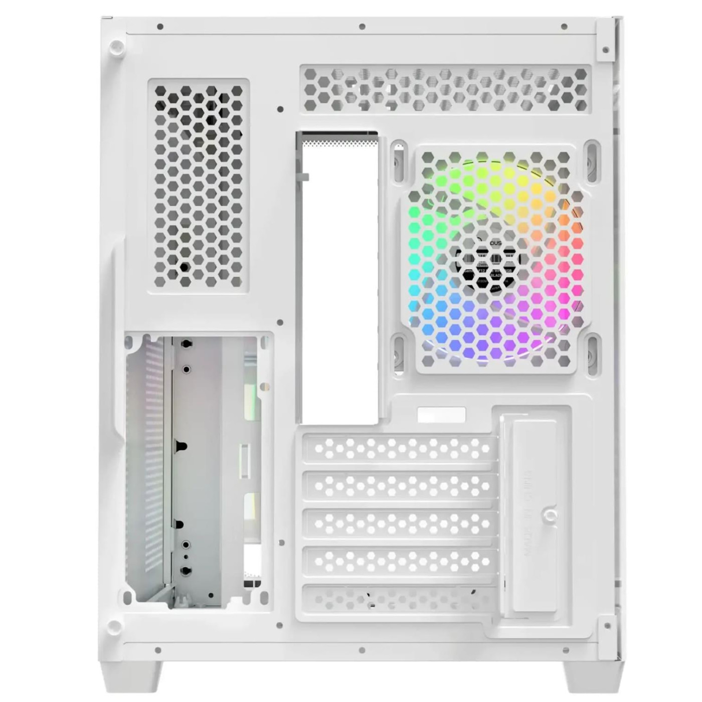 Корпус Ocypus IOTA C50 WH CURVE ARGB DIGITAL White (IOTA-C50-WHD300CD-GL)