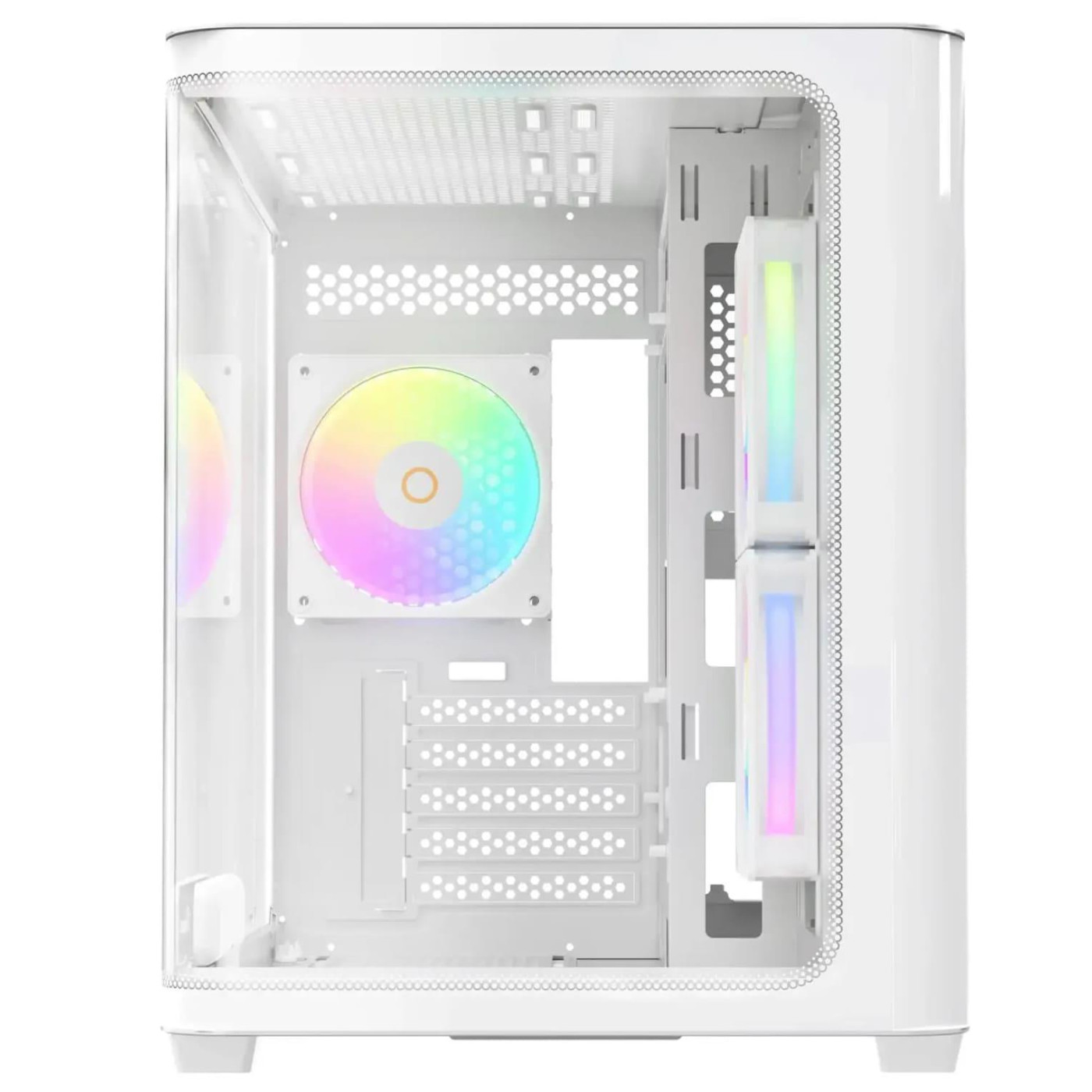 Корпус Ocypus IOTA C50 WH CURVE ARGB DIGITAL White (IOTA-C50-WHD300CD-GL)