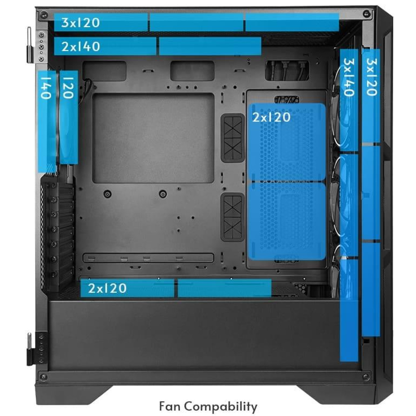 Корпус Chieftec APEX GA-01B-TG-OP Black (GA-01B-TG-OP) Без БП U1