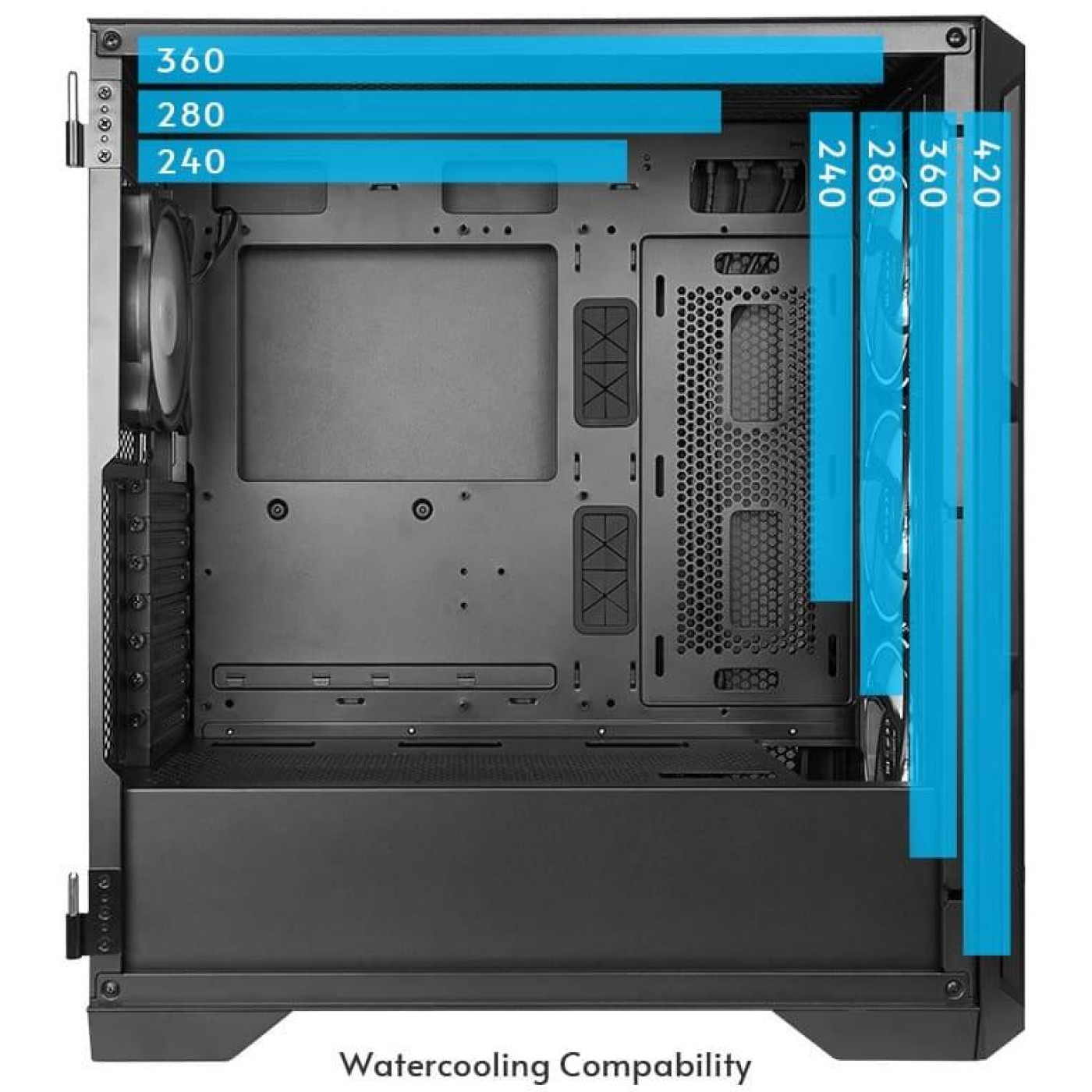 Корпус Chieftec APEX GA-01B-TG-OP Black (GA-01B-TG-OP) Без БП U1