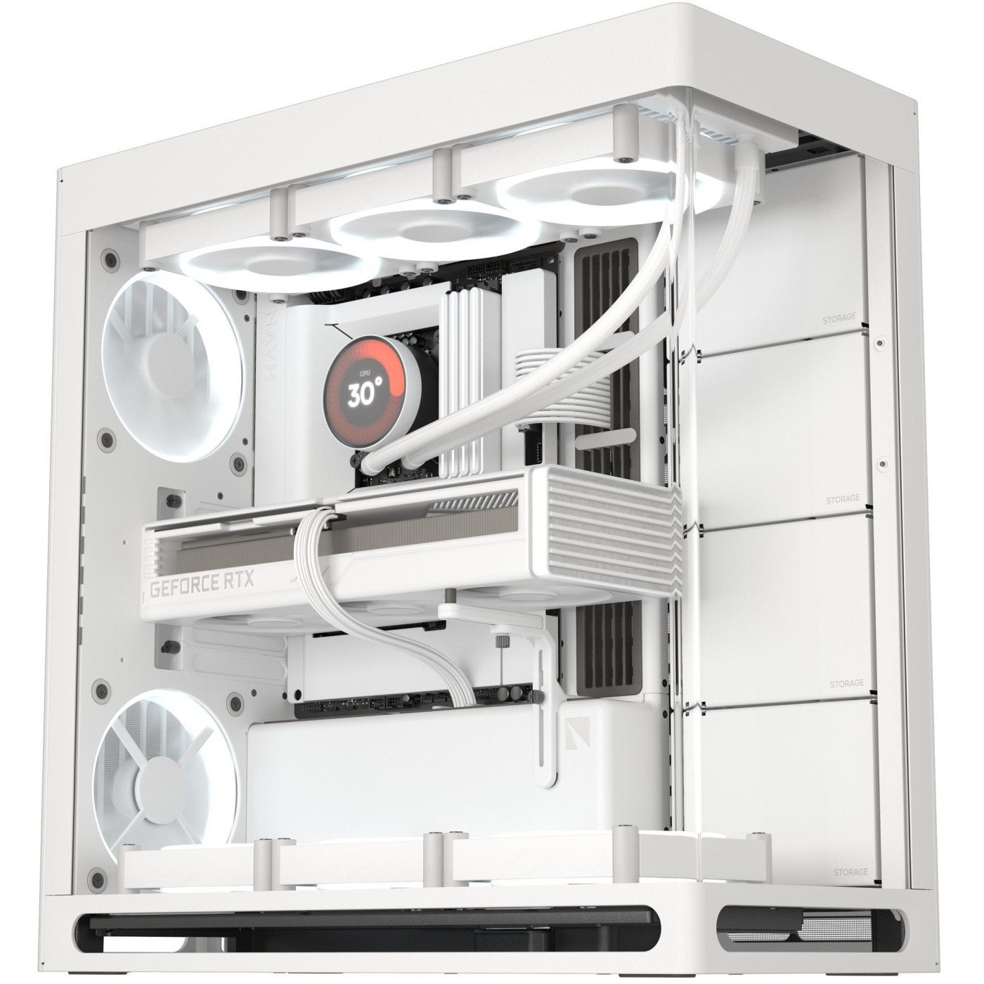 Корпус HAVN HS 420 Base Edition White (HVN-CA-HS420-05)