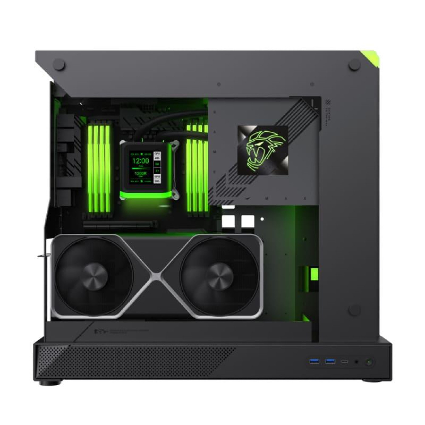 Корпус GameMax Blade Concept RGB Black без БП (Blade Concept)