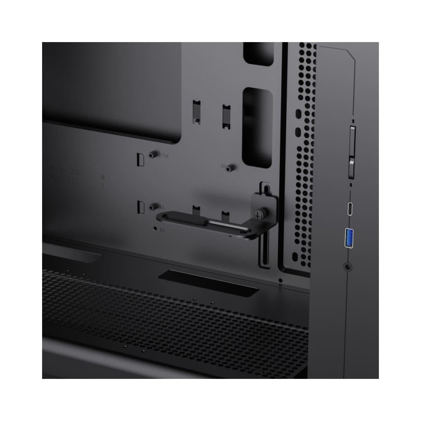 Корпус GameMax CLAW 360 BK RGB Black (Claw 360 BK) Без БП U1