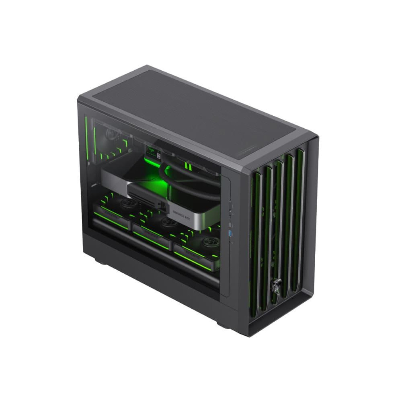 Корпус GameMax CLAW 360 BK RGB Black (Claw 360 BK) Без БП U1