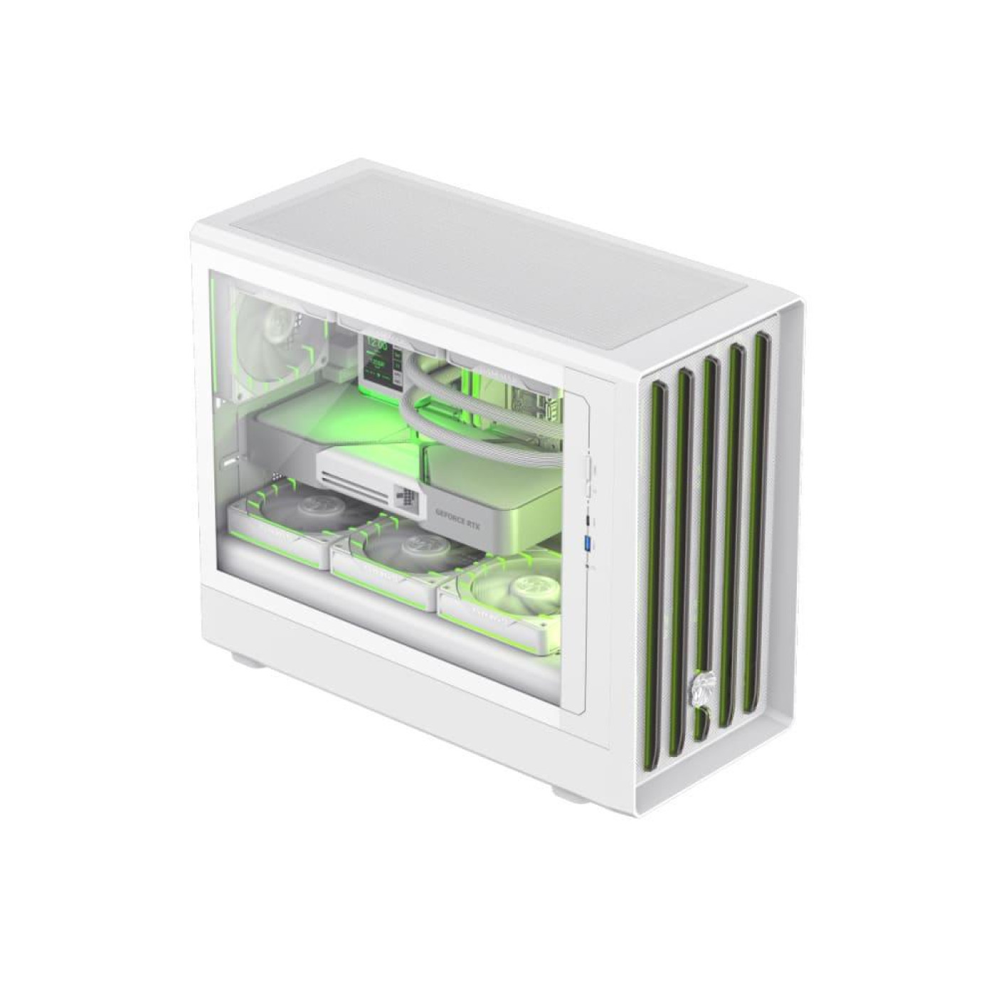 Корпус GameMax CLAW 360 WH RGB White (Claw 360 WH)