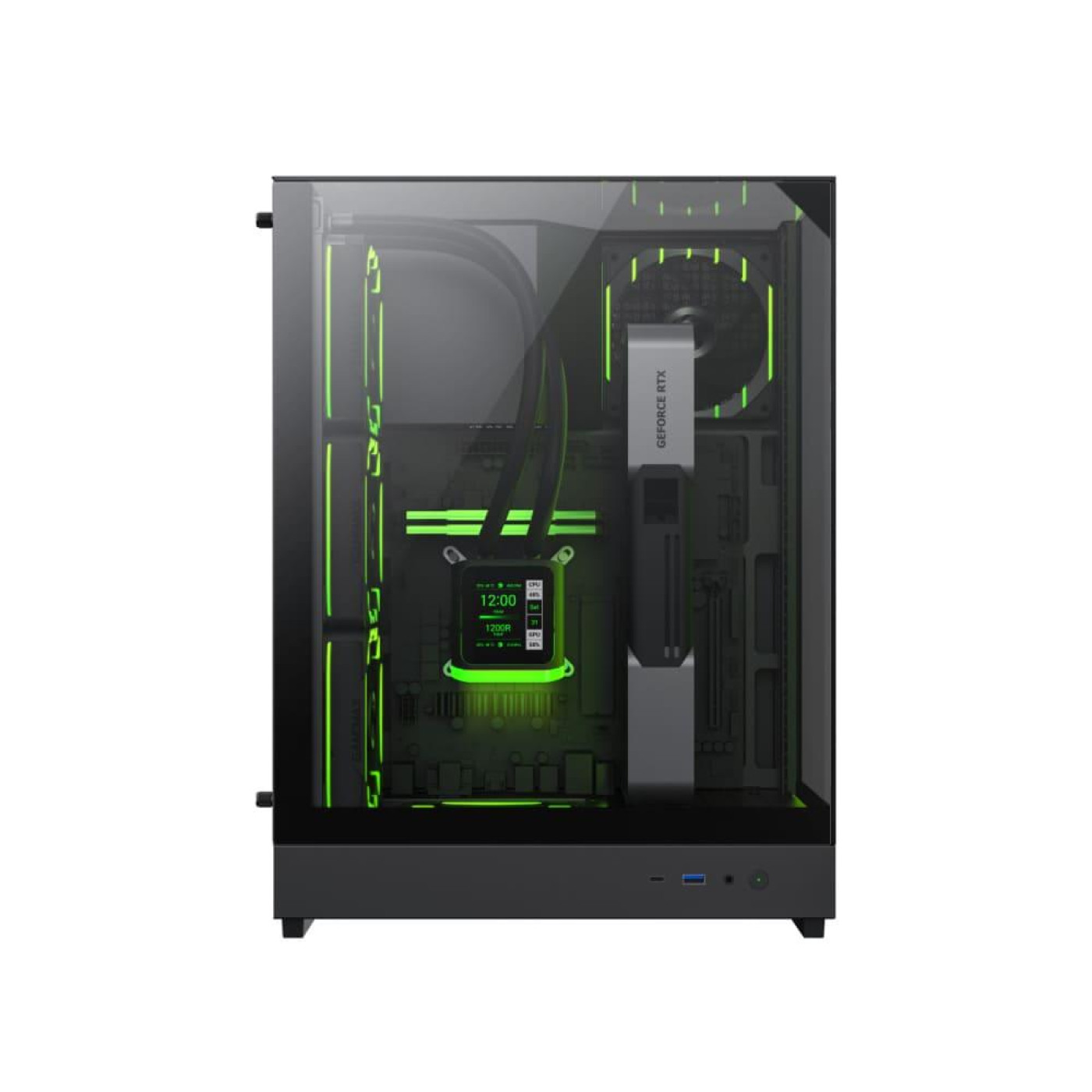 Корпус GameMax T20 BK (T20 BK)