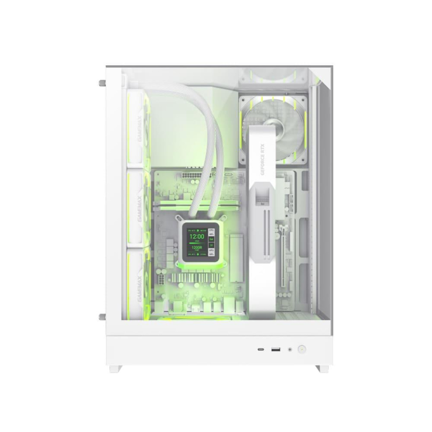 Корпус GameMax T20 WH (T20 WH)
