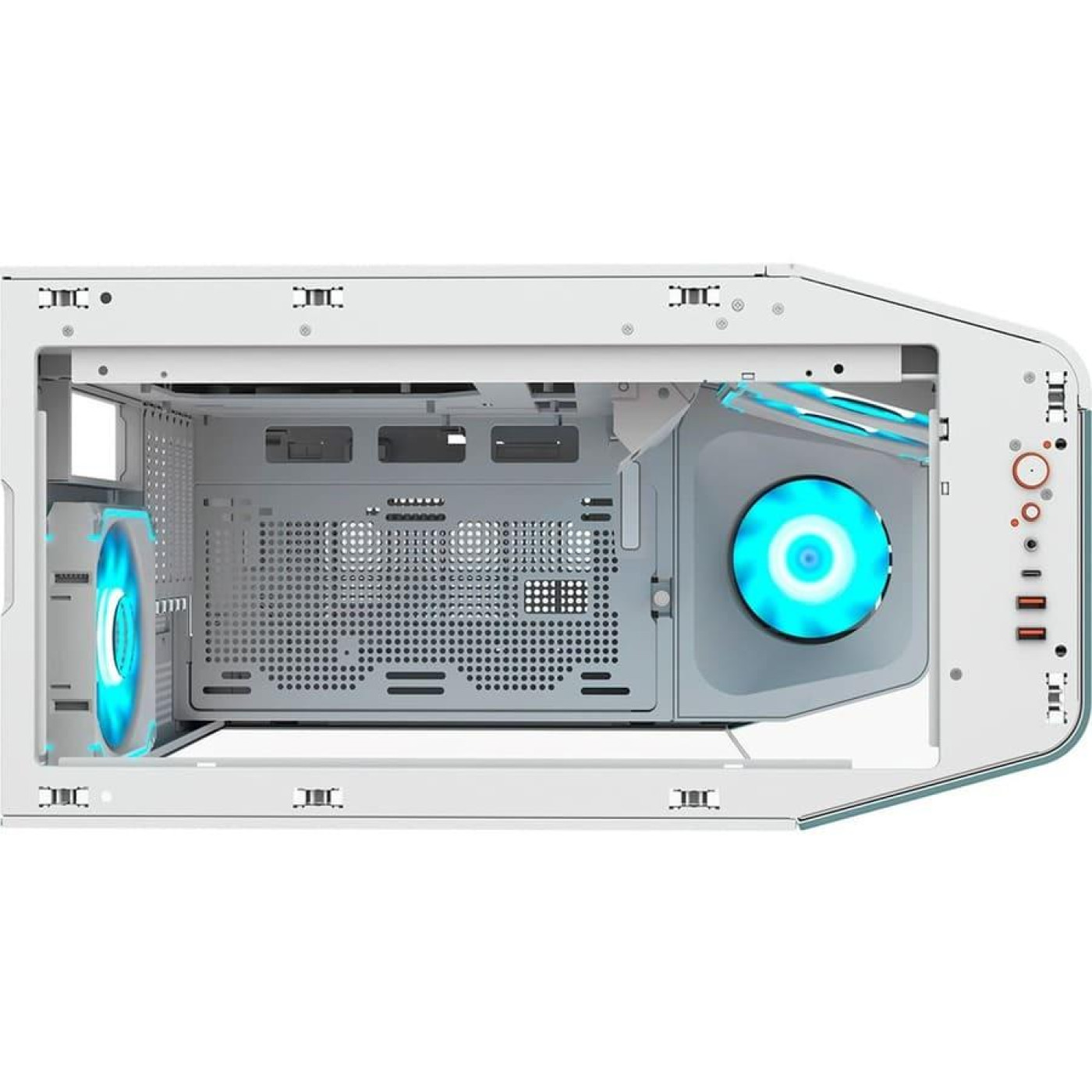 Корпус Cougar FV270 RGB WHITE (FV270 RGB White) Без БП