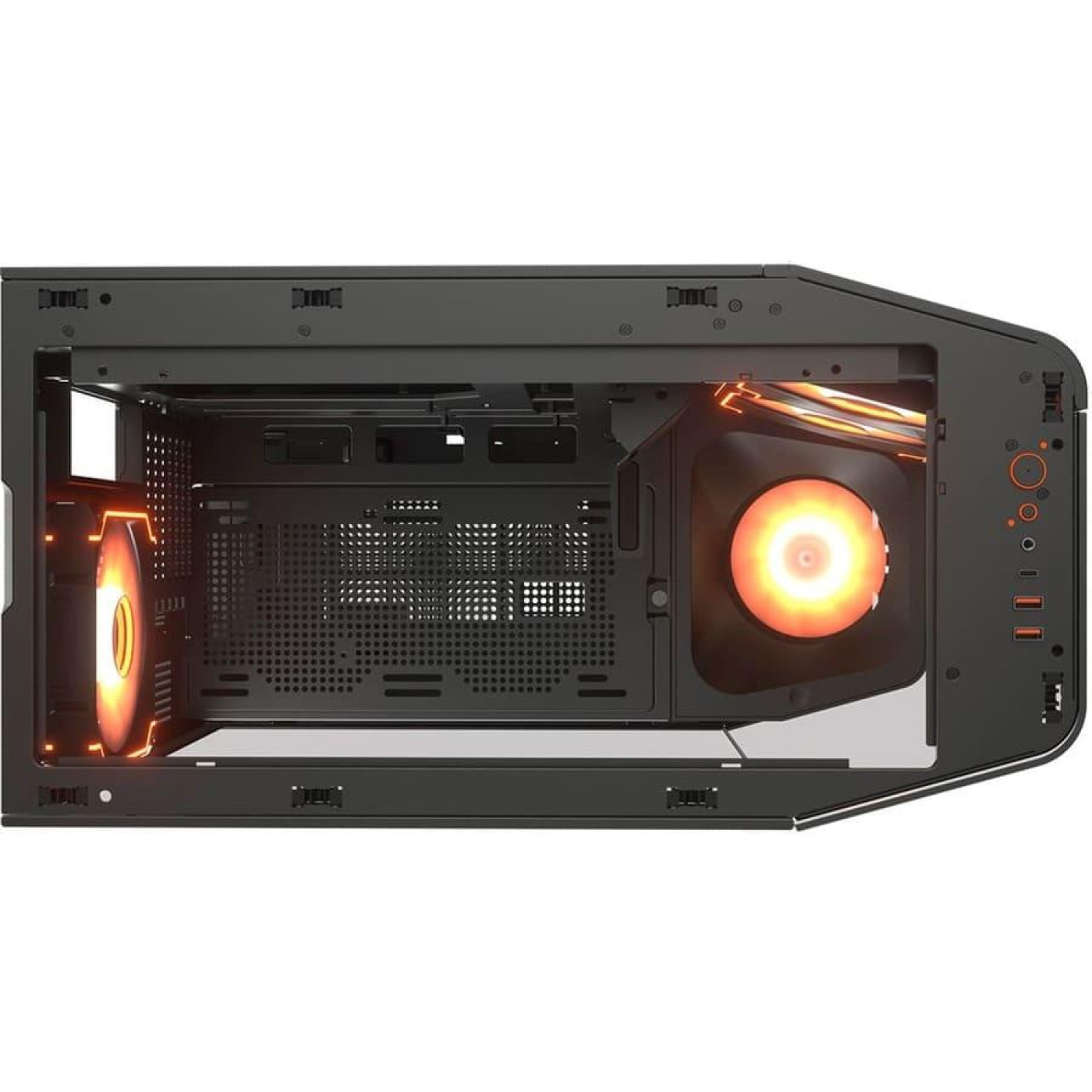 Корпус Cougar FV270 RGB BLACK (FV270 RGB Black) Без БП