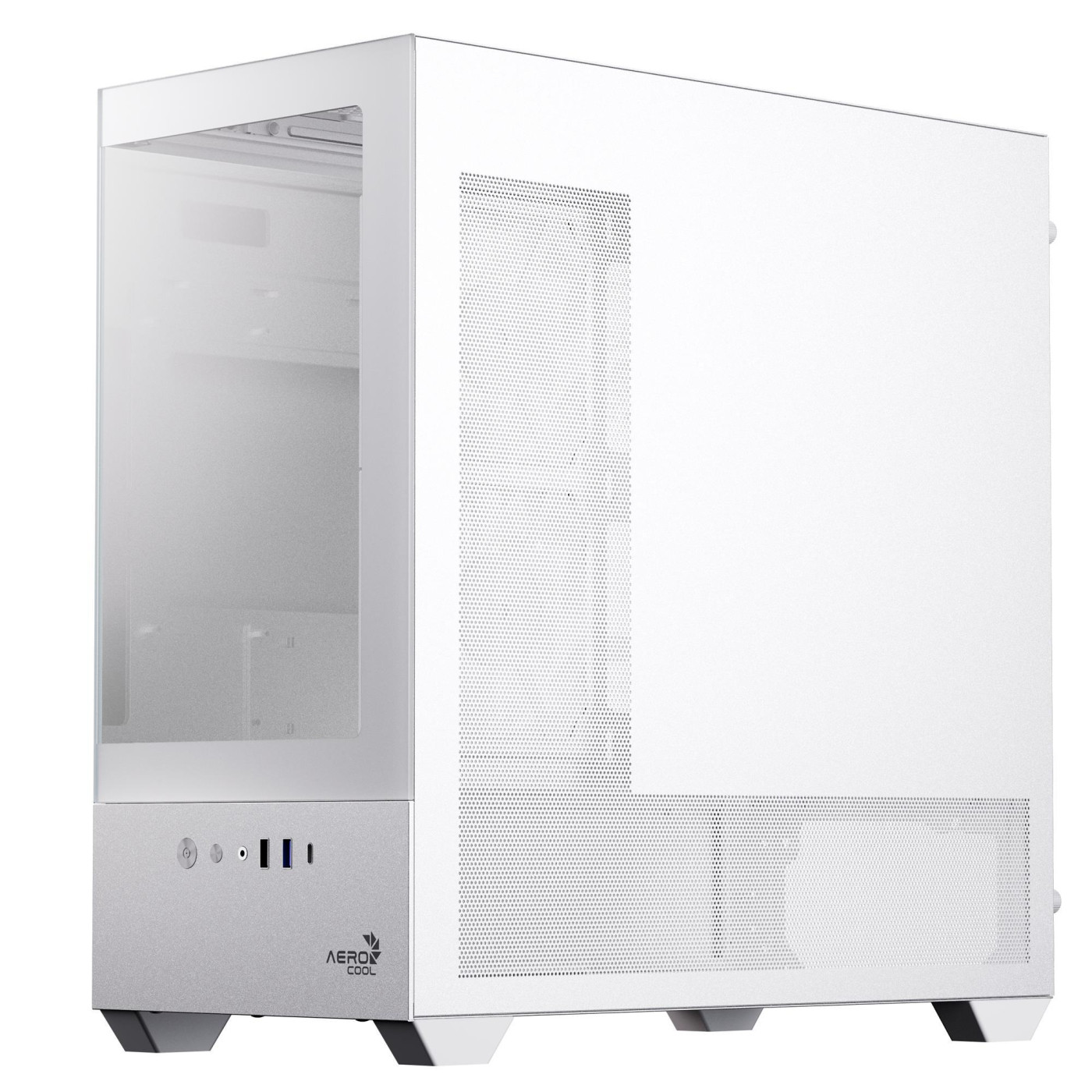 Корпус AeroCool P300D Digi-G-WT-v1 White (ACCS-PN05033.21)