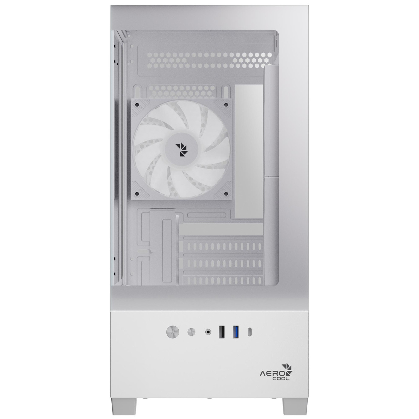 Корпус AeroCool P300D Digi-G-WT-v1 White (ACCS-PN05033.21)