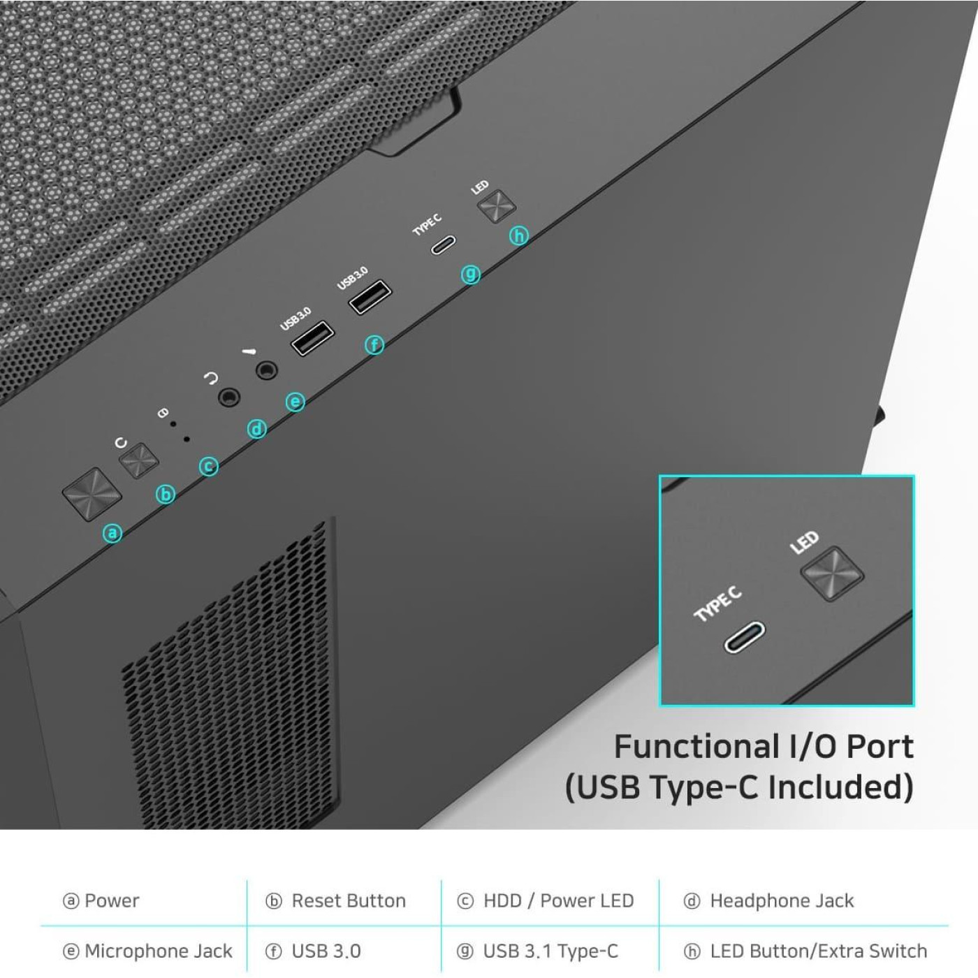 Корпус Zalman Z10 чорний (Z10) Без БП