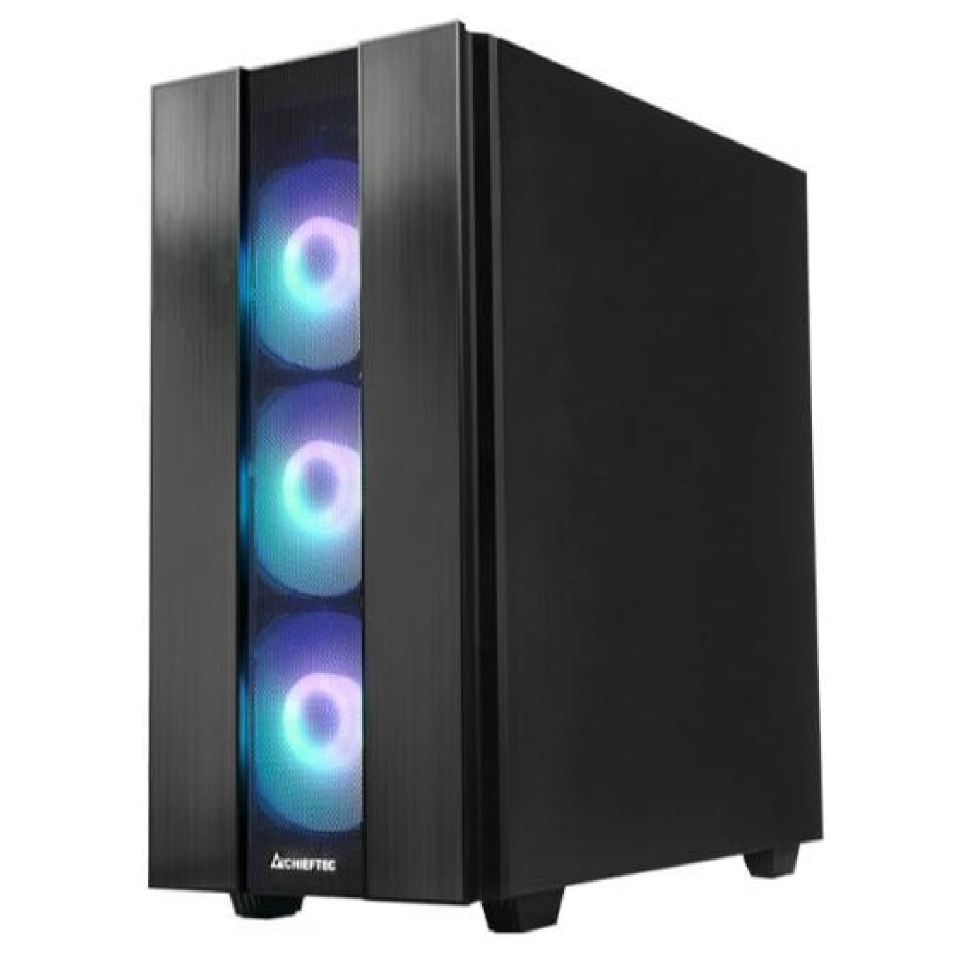 Корпус Chieftec HUNTER 2 GS-02B-OP 4x120mm A-RGB, USB-C, ATX, без БЖ, Black (GS-02B-OP) Без БП