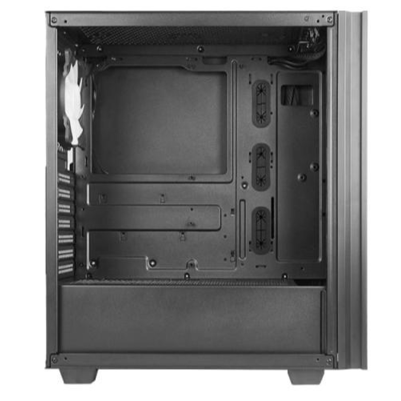 Корпус Chieftec HUNTER 2 GS-02B-OP 4x120mm A-RGB, USB-C, ATX, без БЖ, Black (GS-02B-OP) Без БП