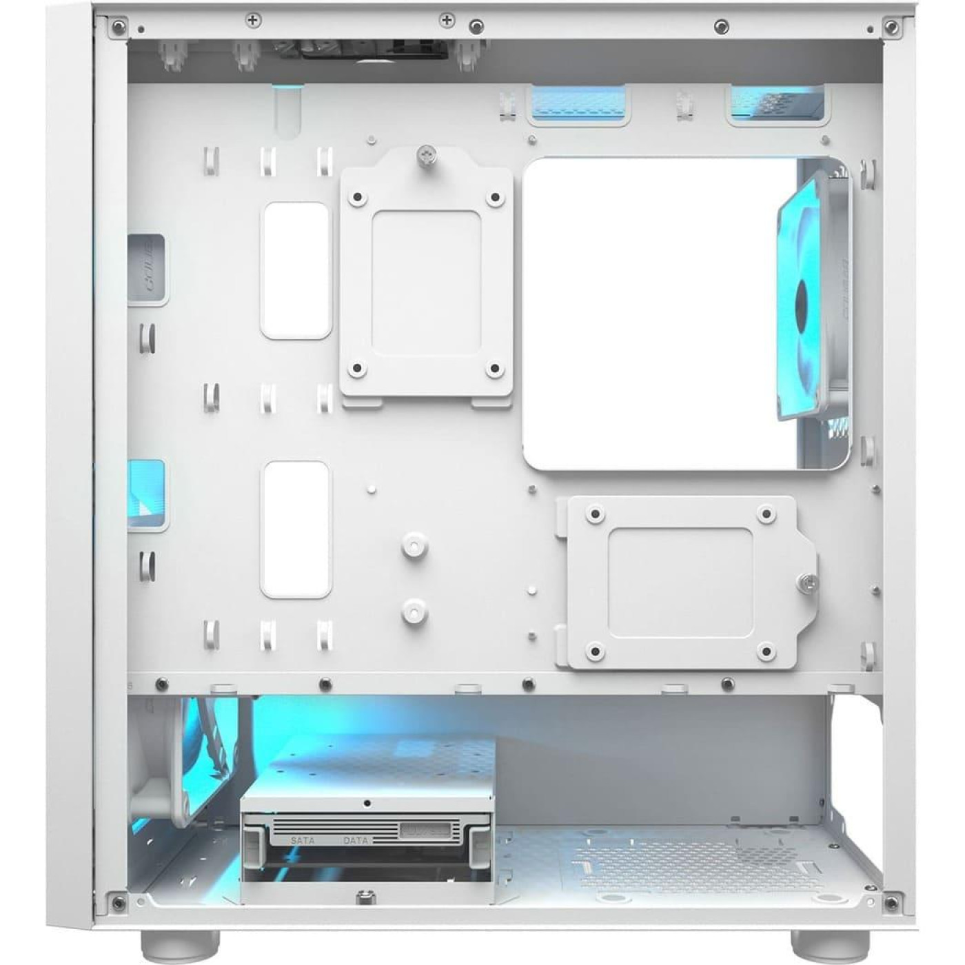 Корпус Cougar Uniface Mini RGB White (UNIFACE MINI RGB White) Без БП