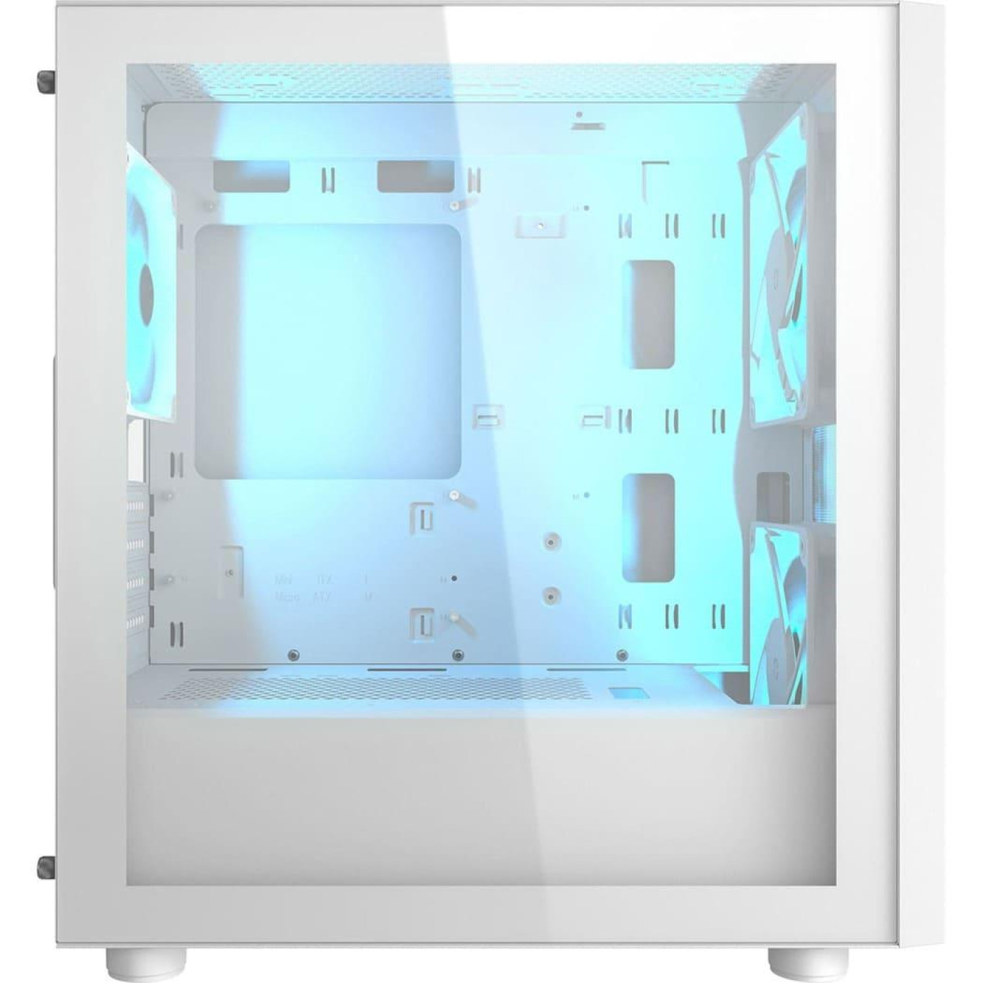 Корпус Cougar Uniface Mini RGB White (UNIFACE MINI RGB White) Без БП