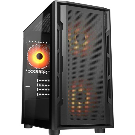 Корпус Cougar Uniface Mini RGB Black (UNIFACE MINI RGB Black)