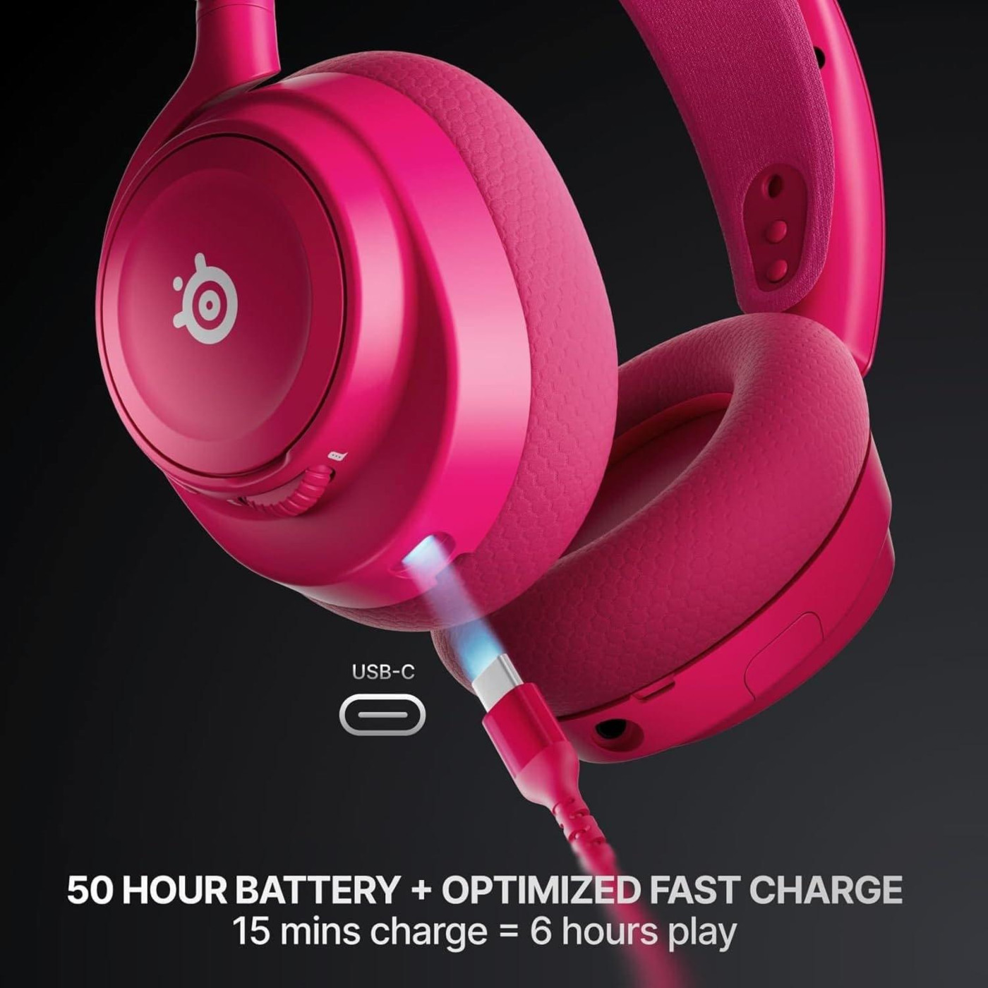 Ігрова гарнітура SteelSeries Arctis Nova 7 Gen 2 Wireless Magenta (61732)