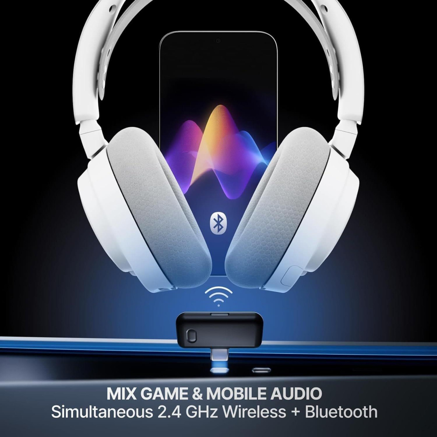 Игровая гарнитура SteelSeries Arctis Nova 7 Gen 2 Wireless White (61731)