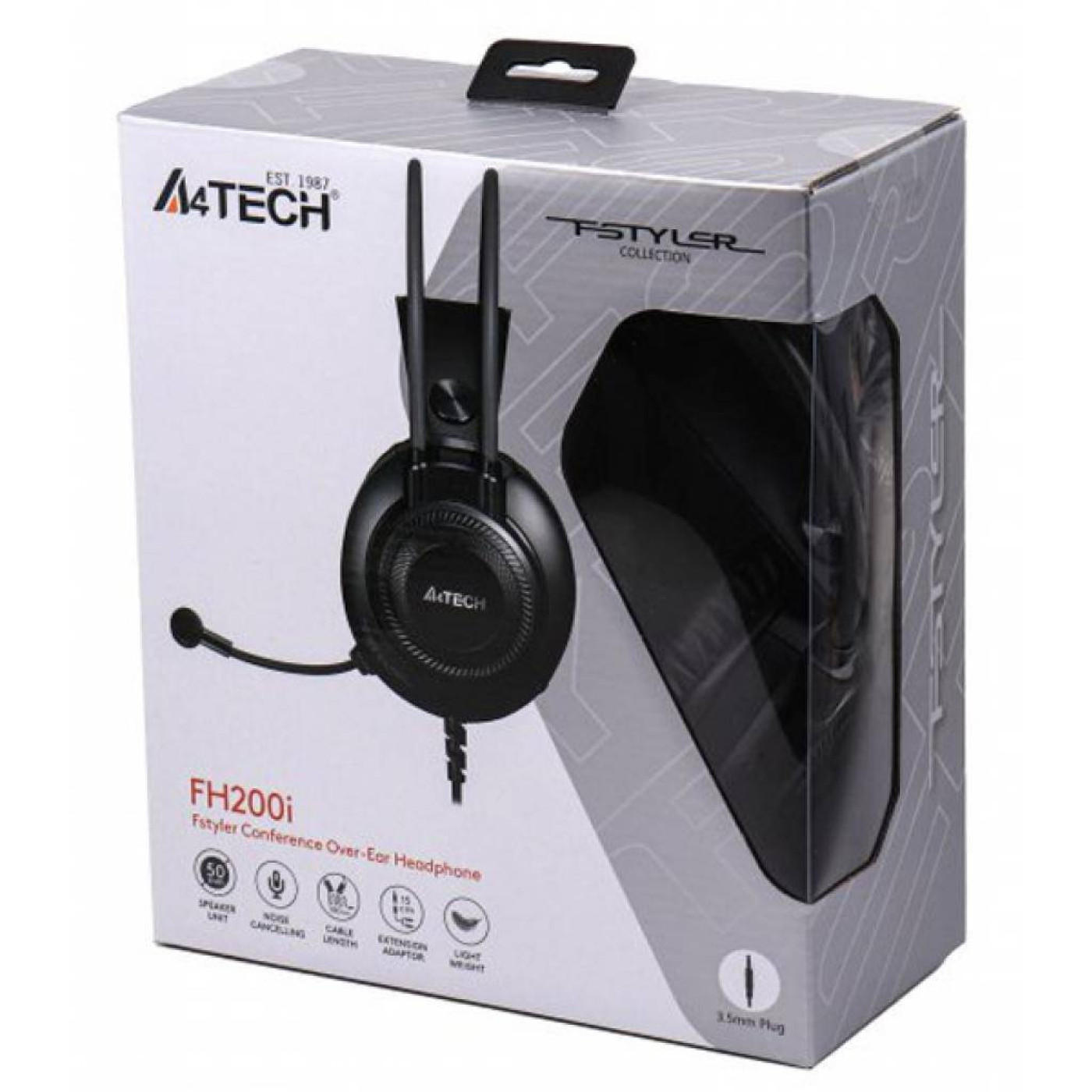 Игровая гарнитура A4Tech FH200i USB Grey (FH200i Grey-OLD)
