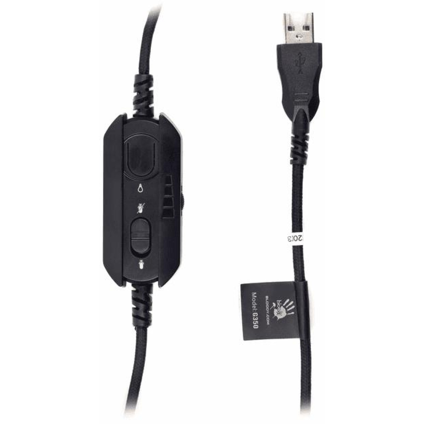 Игровая гарнитура Bloody A4Tech G350 Black G350 Black-OLD)