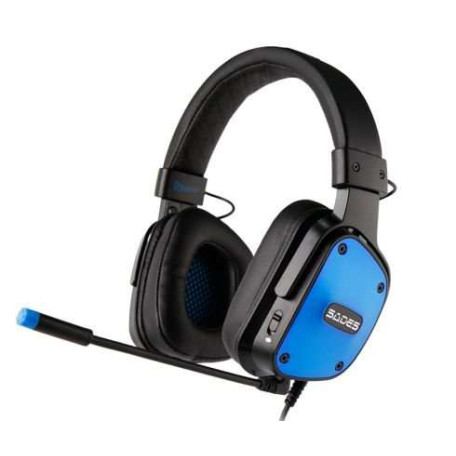 Игровая гарнитура Sades SA-722 Dpower Black/Blue (sa722blj)