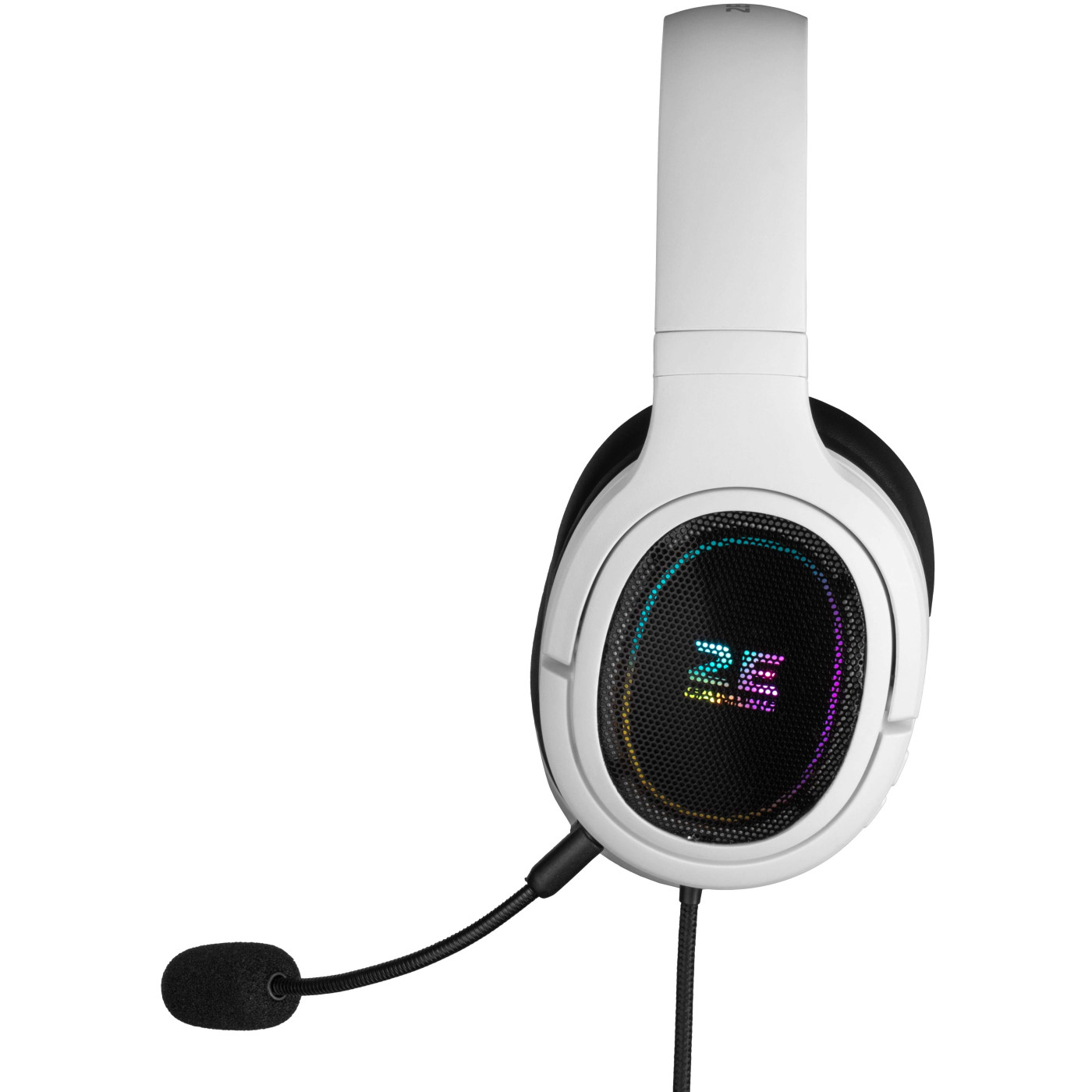 Ігрова гарнітура 2E GAMING HG330 RGB USB 7.1 White (2E-HG330WT-7.1)