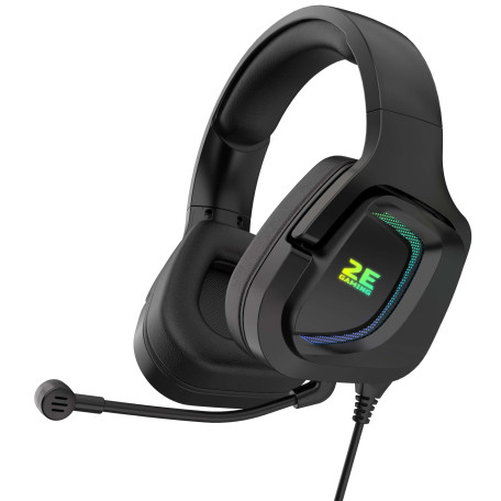Игровая гарнитура 2E Gaming HG340 RGB 3.5mm Black (2E-HG340BK)