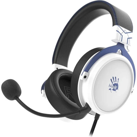 Ігрова гарнітура Bloody A4Tech M590i USB + 4-Pin 3.5 mm White (M590i (Sports Navy))