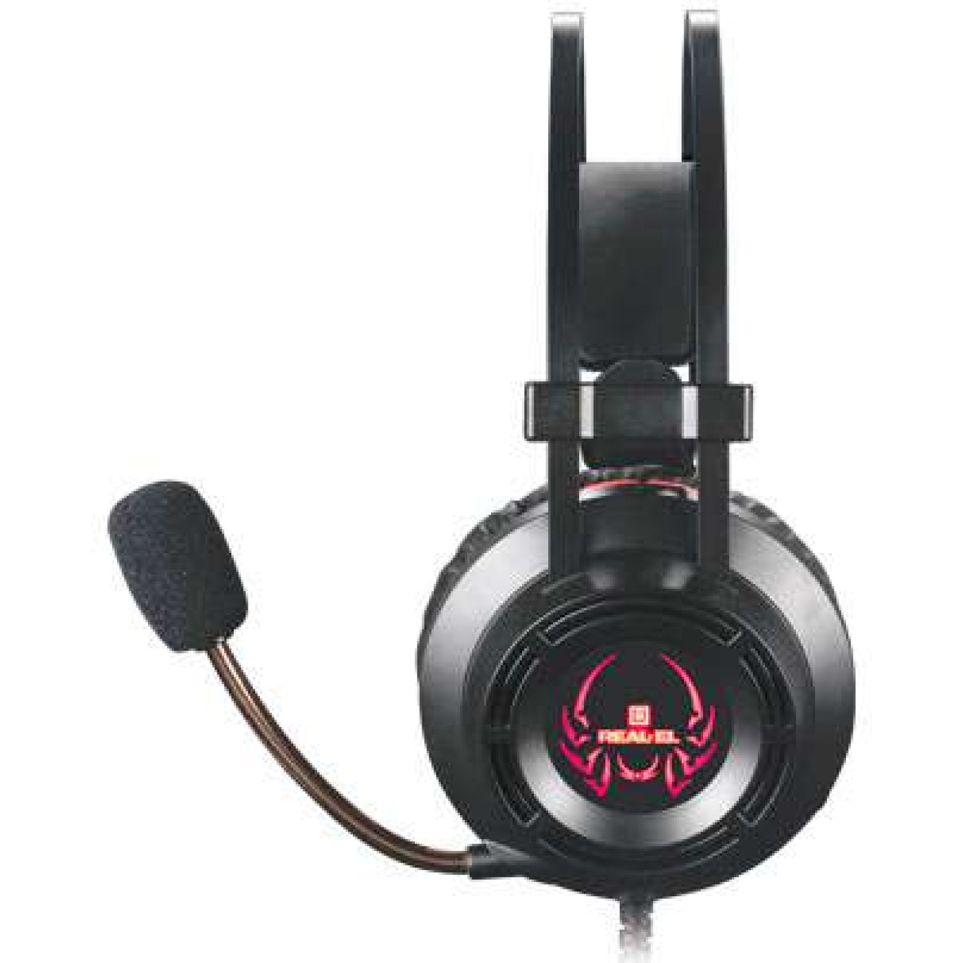Ігрова гарнітура Real-EL GDX-7450 Black UAH (EL124100039)