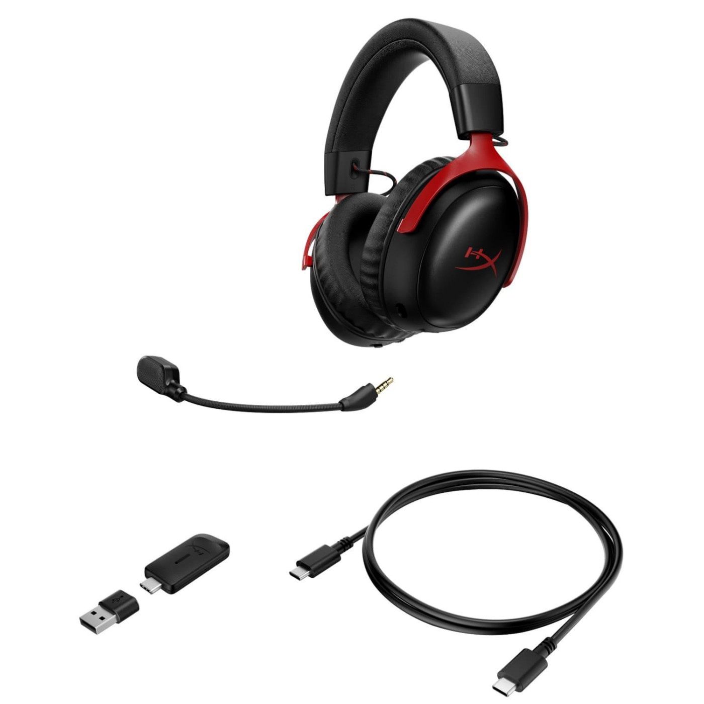 Игровая гарнитура HyperX Cloud III S Black Red (A59Z0AA)