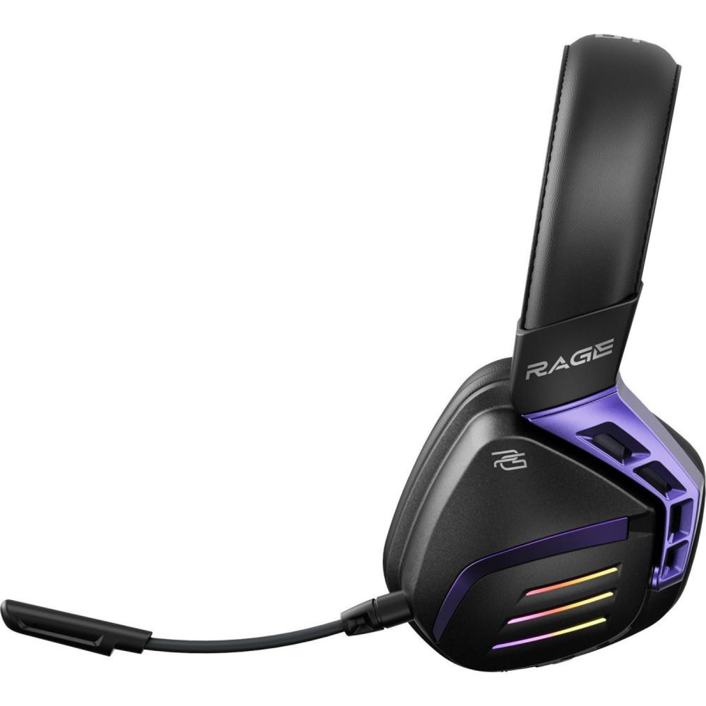 Ігрова гарнітура Proove Gaming Rage (APP) black/purple (WHRG00020001)