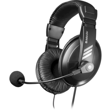 Игровая гарнитура Defender Gryphon 750 Black, 4-pin, кабель 2 м (63755)