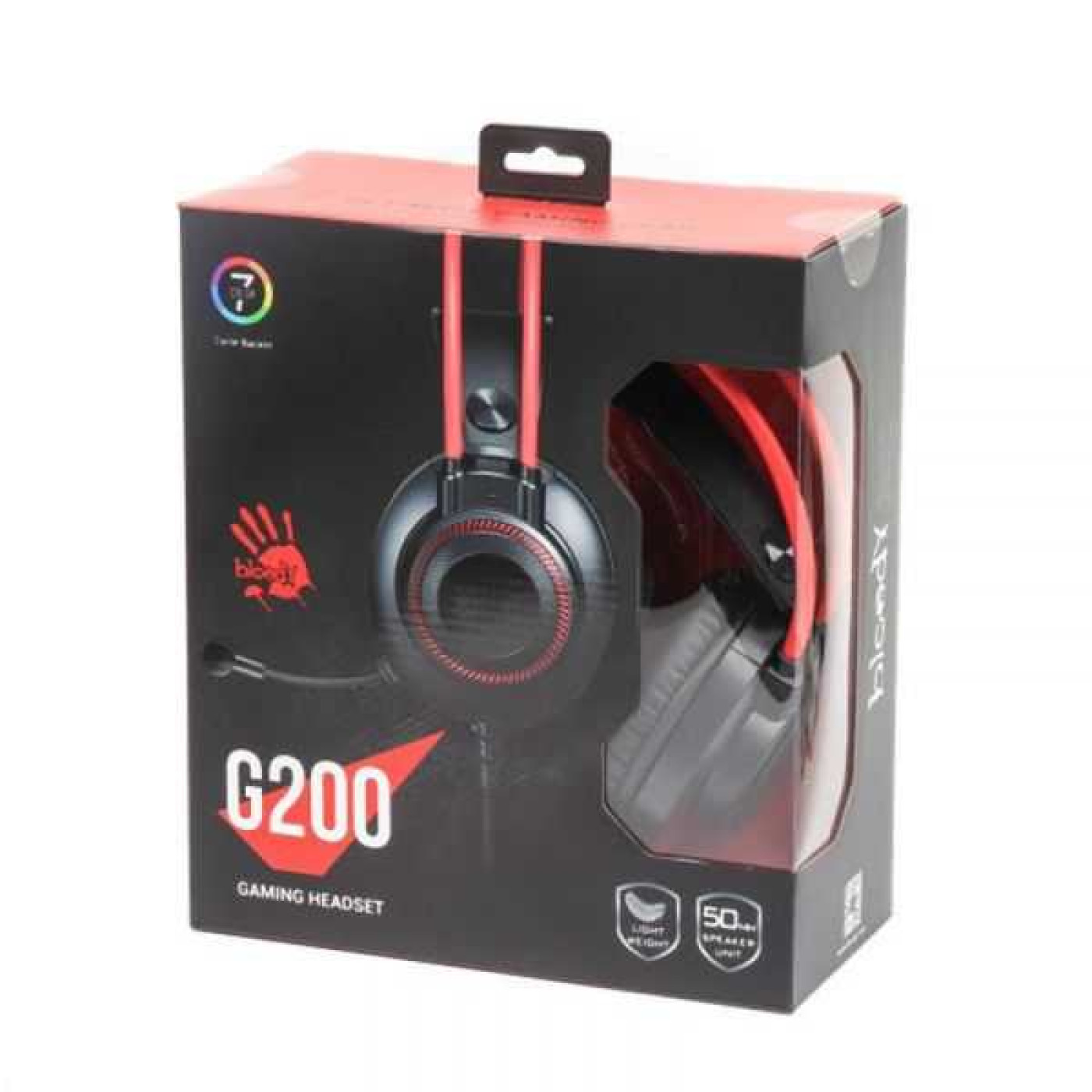 Игровая гарнитура Bloody A4Tech G200 Black+Red G200 Black+Red-OLD)