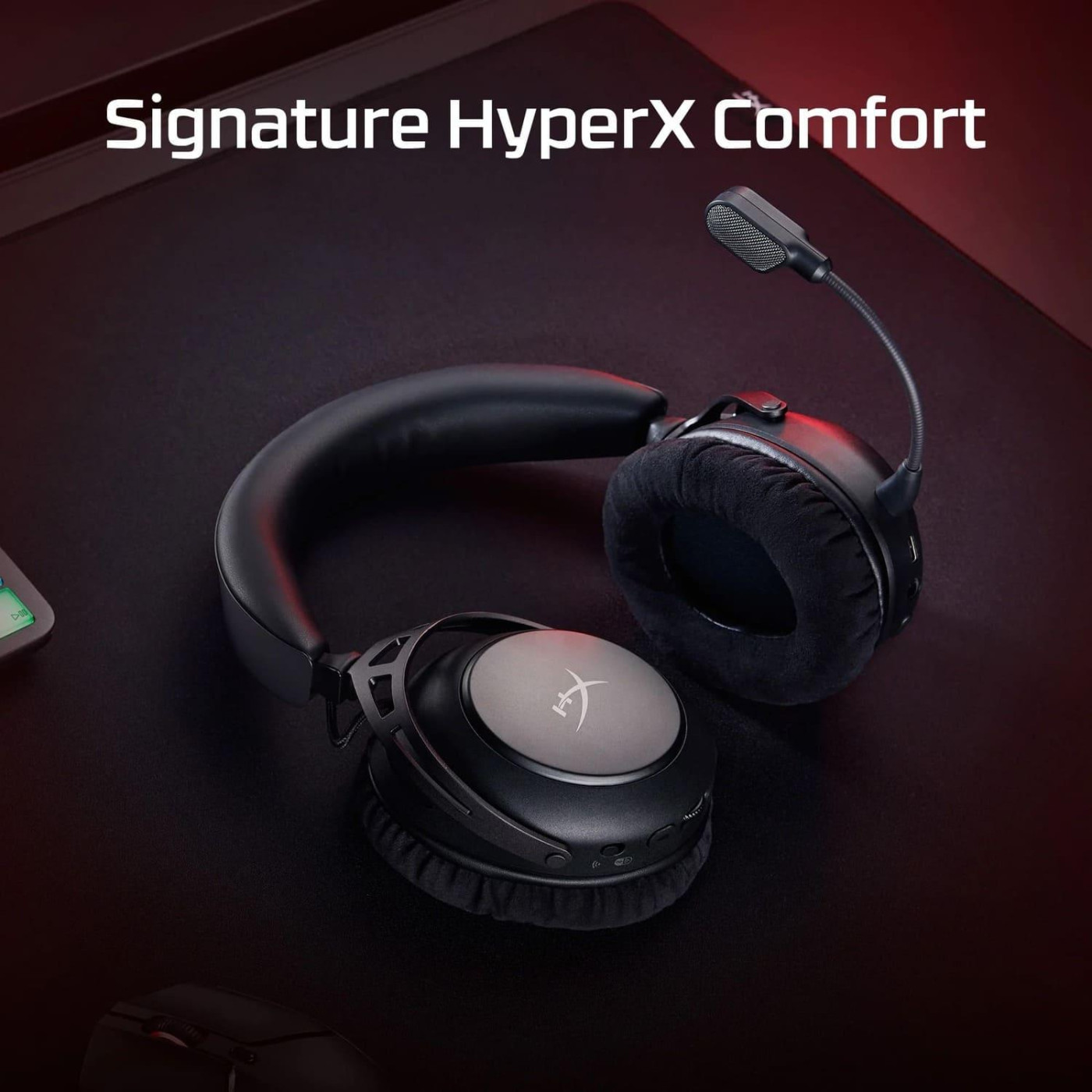 Игровая гарнитура HyperX Cloud Alpha 2 WL/BT/mini-jack/USB-A/USB-C Black (AJ5C7AA)