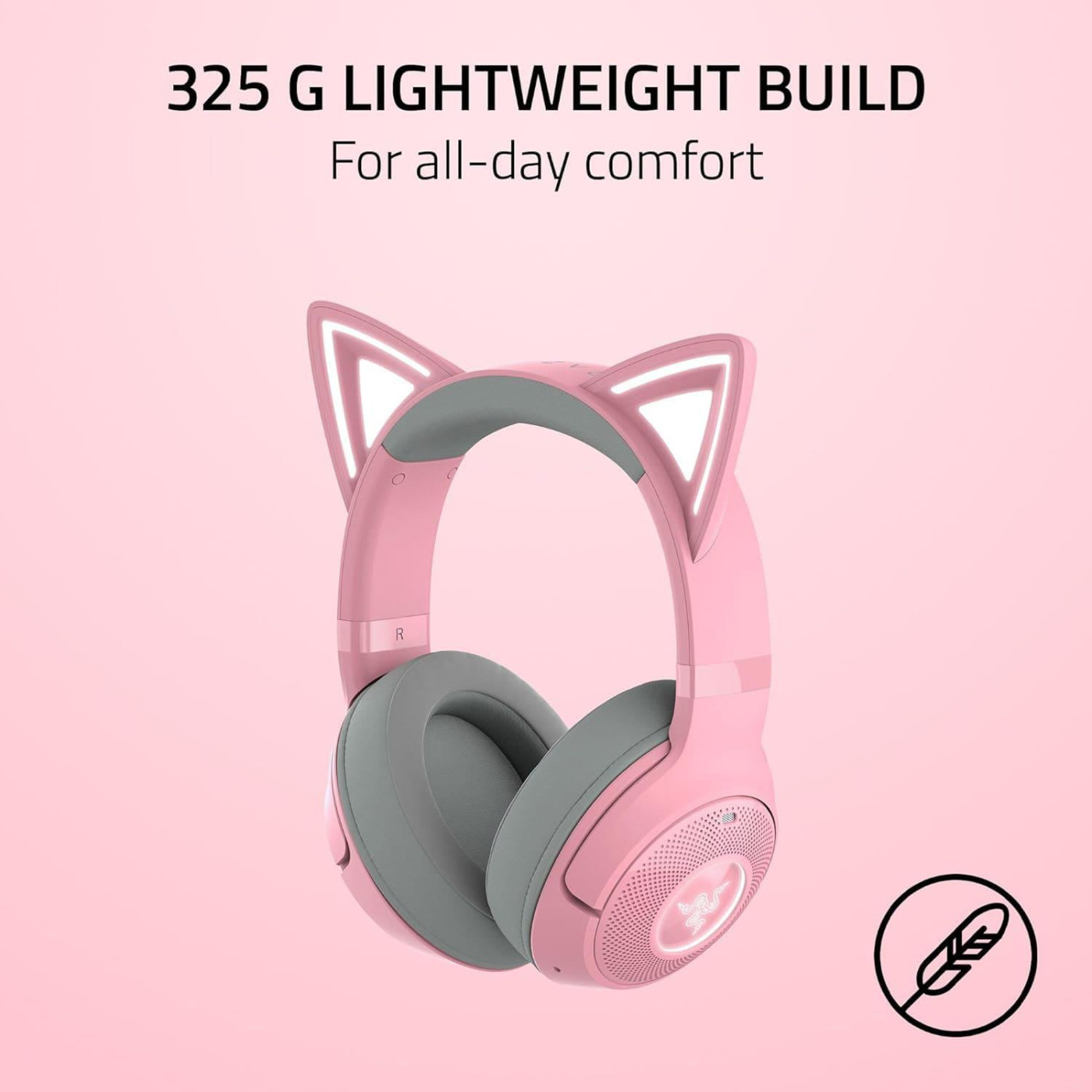 Ігрова гарнітура Razer Kraken Kitty V2 BT Quartz (RZ04-04860100-R3M1)
