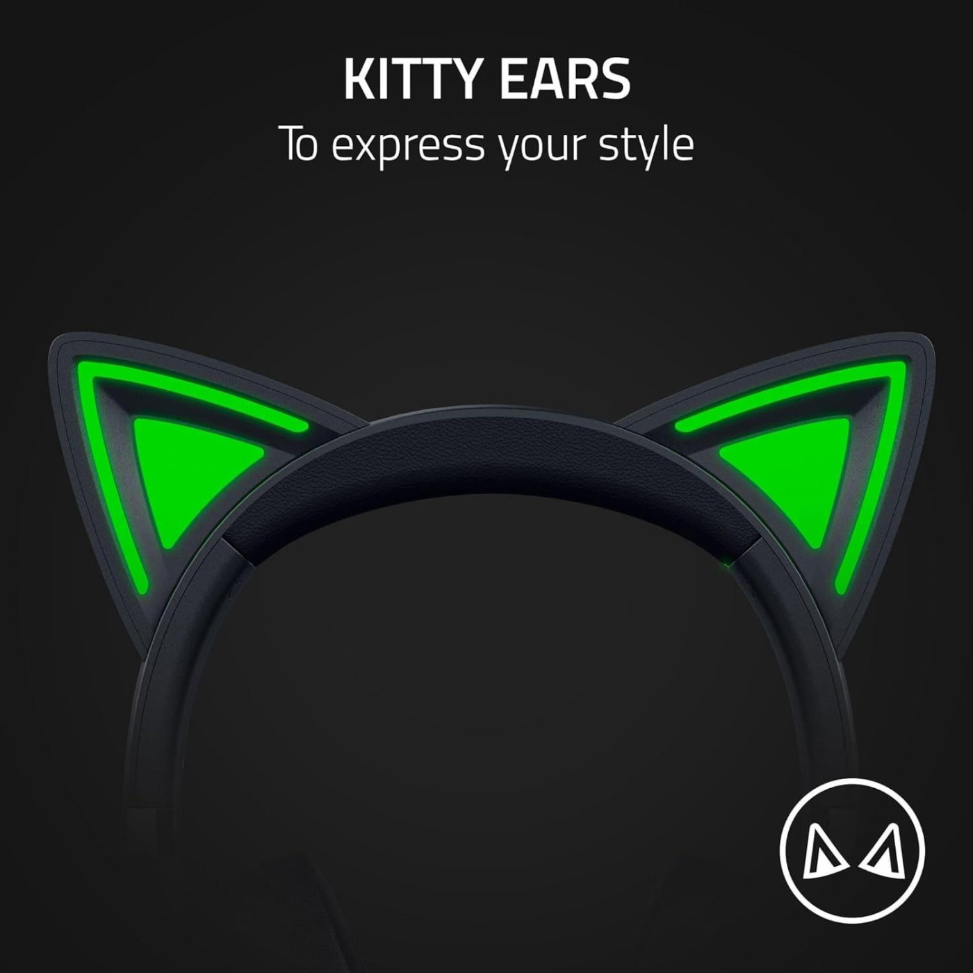 Игровая гарнитура Razer Kraken Kitty V2 Black (RZ04-04730100-R3M1)