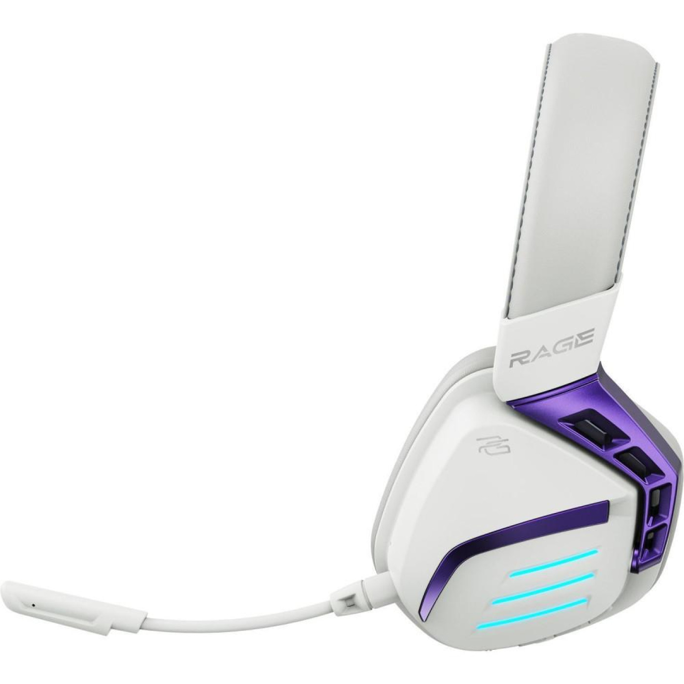 Ігрова гарнітура Proove Gaming Rage (APP) white/purple (WHRG00020002)