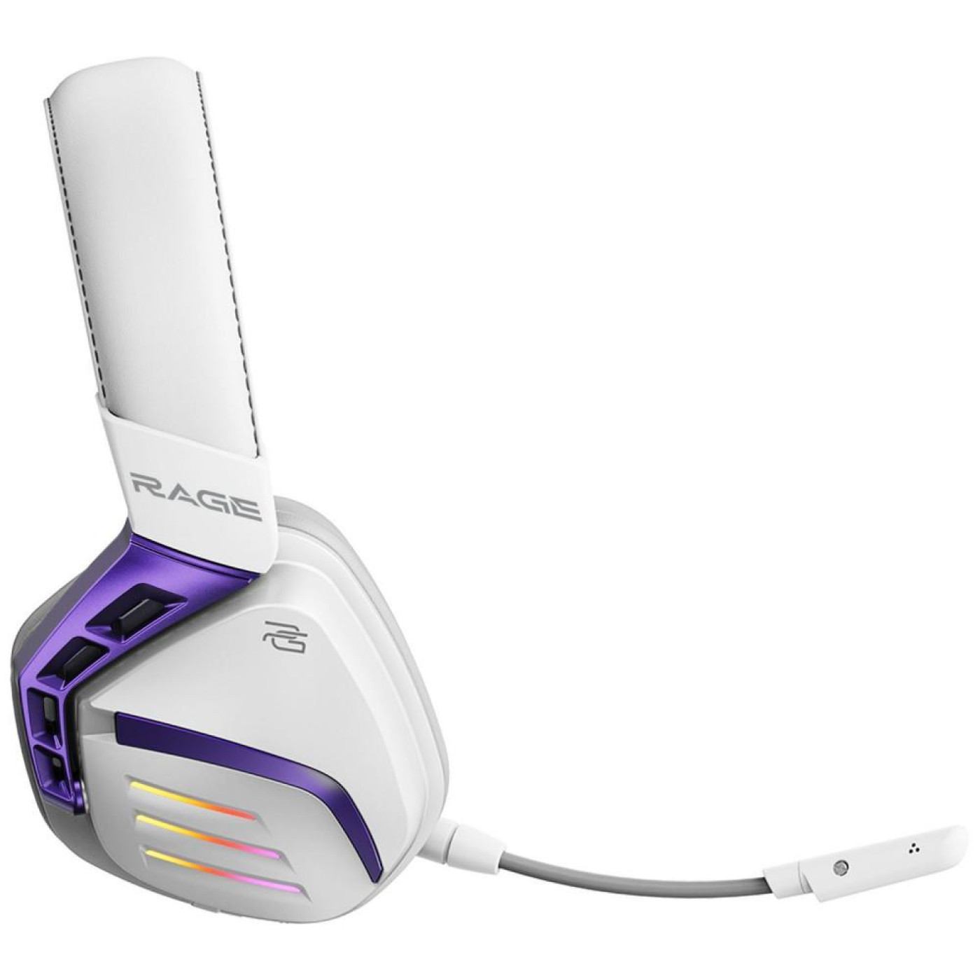 Ігрова гарнітура Proove Gaming Rage (APP) white/purple (WHRG00020002)