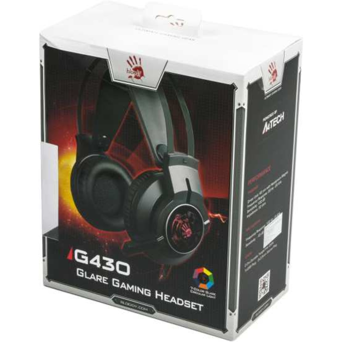 Игровая гарнитура Bloody A4Tech G430 Black (G430 Black-OLD)