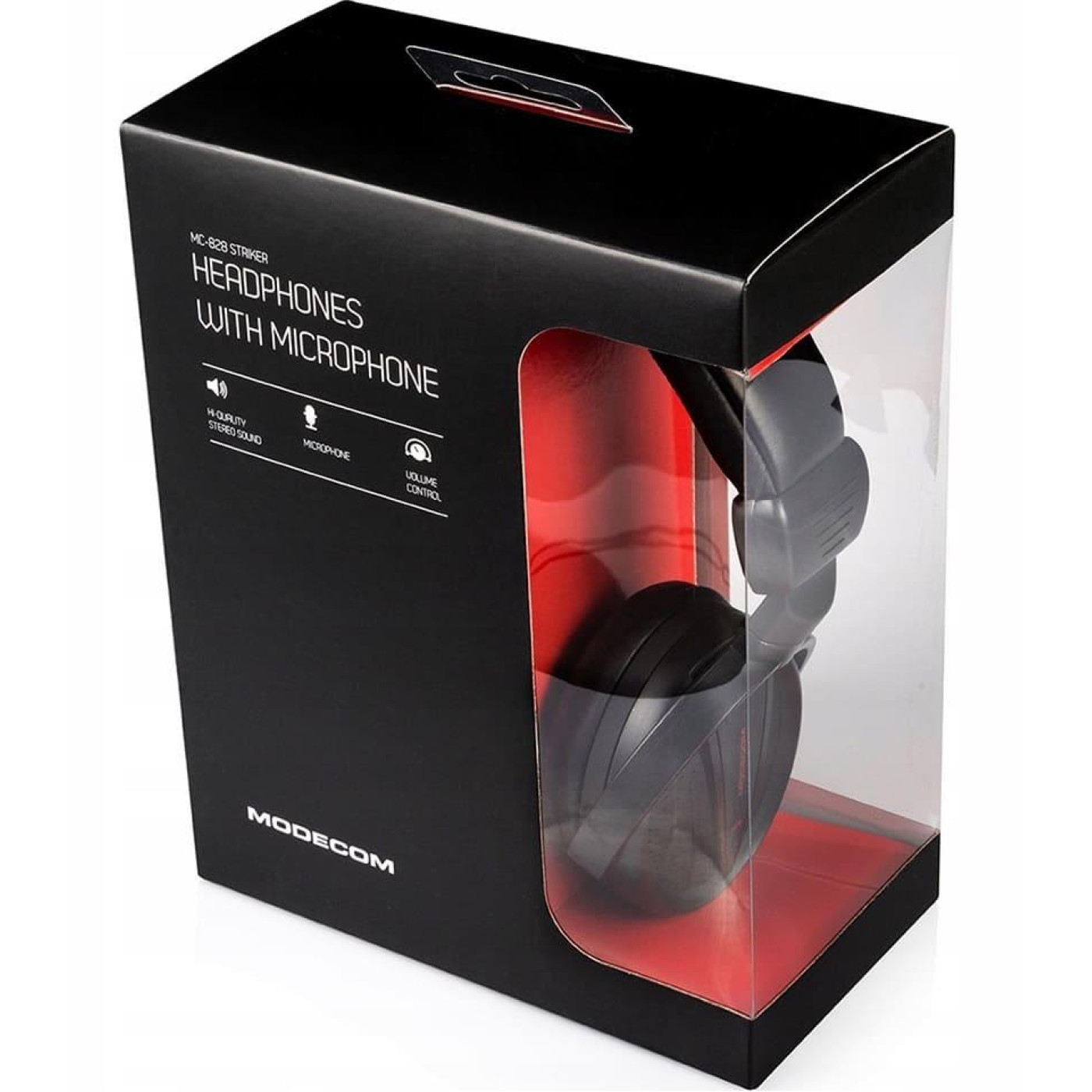Игровая гарнитура Modecom MC-828 Striker Black (S-MC-828-STRIKER)